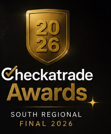 Checkatrade Awards 2026 South Regional Final shortlisted badge