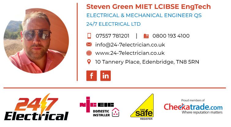 Email Signature 24/7 Electrical - Your Local Trusted Electricians